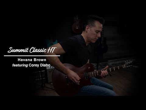 Godin Summit Classic HT Havana Brown featuring Corey Diabo