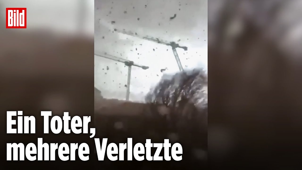 Tornado wütet vor den Toren von Paris