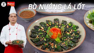 Cách làm Bò Nướng Lá Lốt ngon và Công thức làm nước chấm mắm nêm | Kỹ Năng Vào Bếp