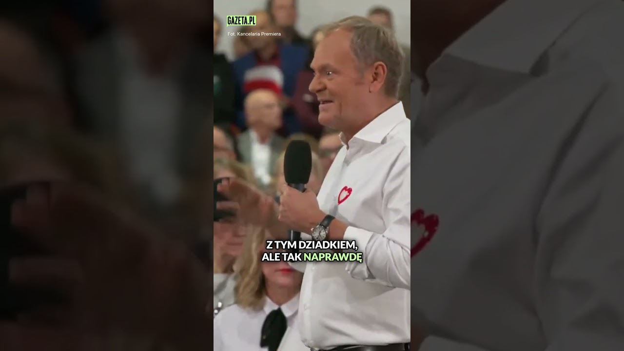 Tusk wspomina sprawę dziadka z Wehrmachtu. #tusk #dziadek #news