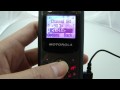 Motorola WX160 preview