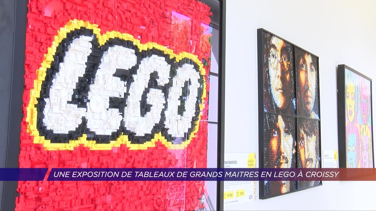 Yvelines | Une exposition de tableaux de grands maîtres en LEGO à Croissy