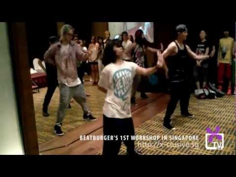 (X)TV!: Beatburger does EXO-K's MAMA & Super Junior's Bonamana Choreography in Singapore Workshop