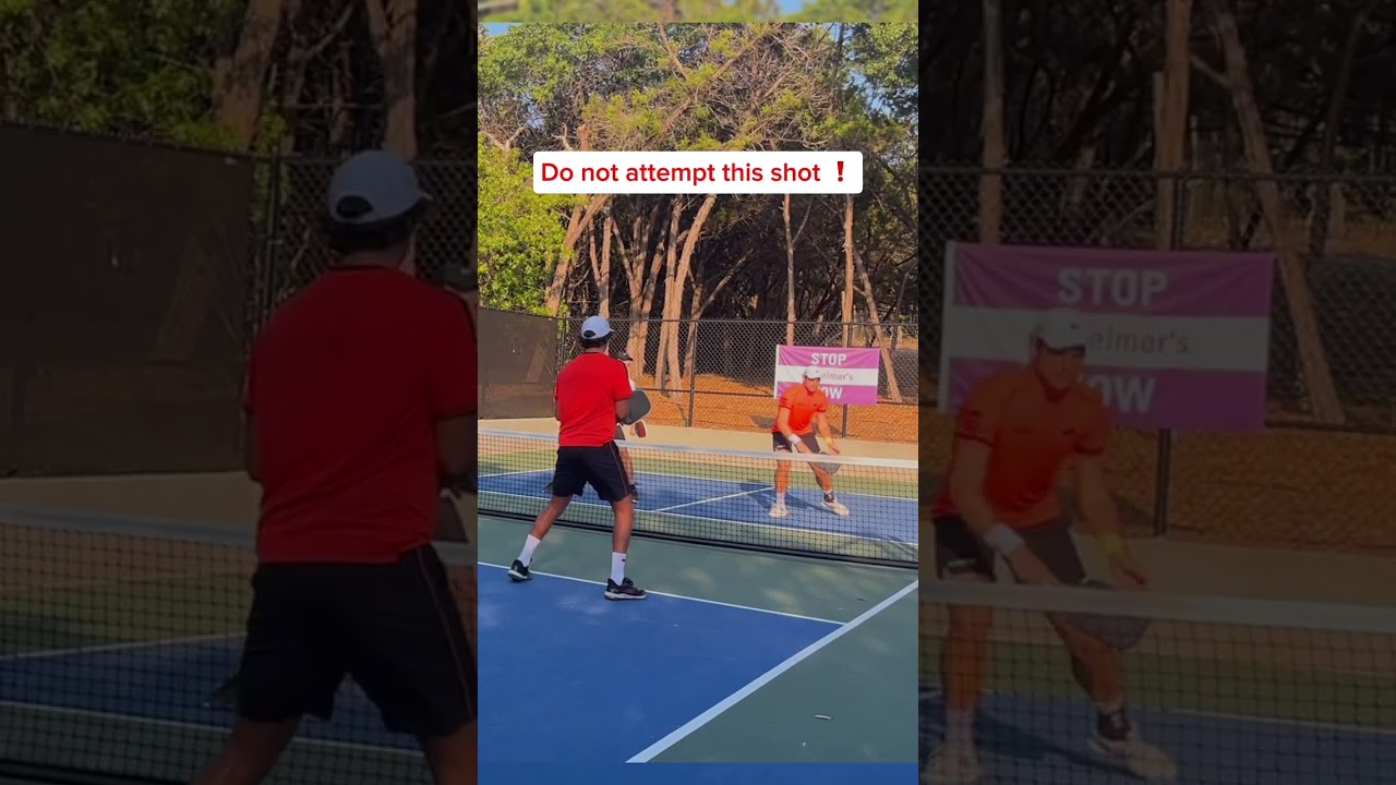 Zane knows he got clipped on 🤣 #pickleball #pickleballislife #pickleballrocks #pickleballtournament