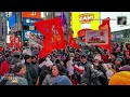 Times Square Aglow: Indian Diaspora Celebrates Ayodhyas Pran Prathistha in New York | News9 - 01:11 min - News - Video