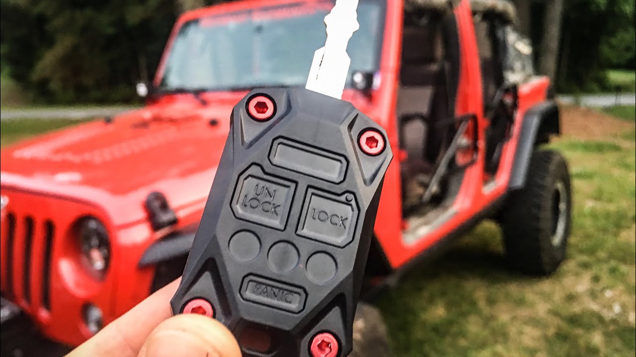 2018 jeep wrangler jl key fob battery replacement