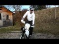 Chris Pfeiffer. Playing with my Husqvarna TE 449 Enduro in my backyard 