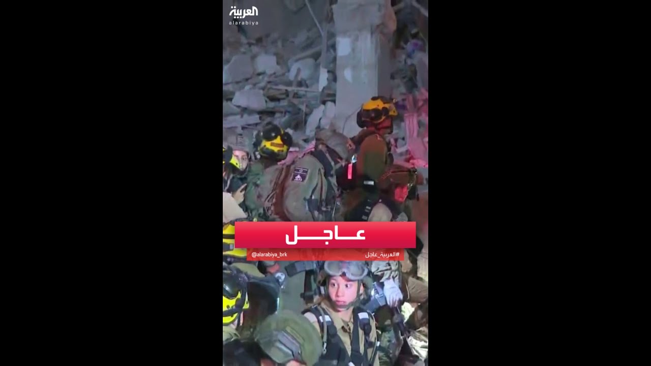 صور مباشرة تظهر تضرر مبان في تل أبيب إثر الصواريخ الإيرانية