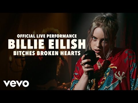 Billie Eilish - bitches broken hearts (Official Live Performance) | Vevo LIFT