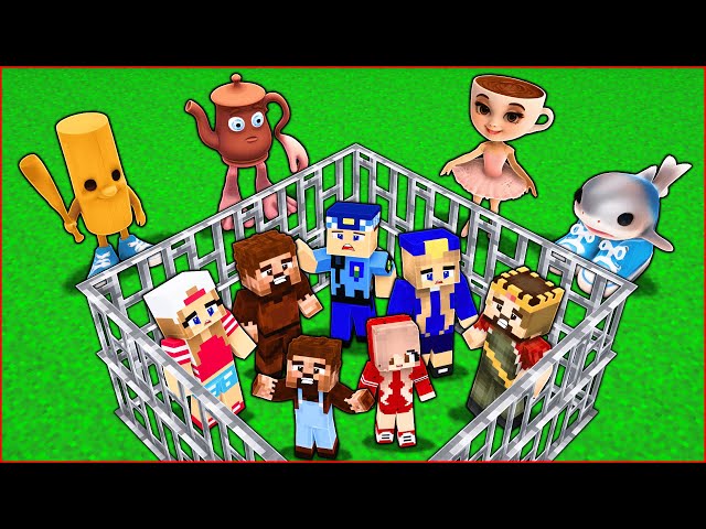 BRAİNROT KARAKTERLERİ BİZİ TROLLEDİ! 😱 - Minecraft