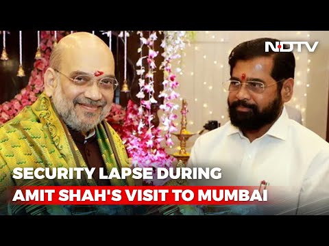 Security lapse during Amit Shah's Mumbai visit, impostor arrested