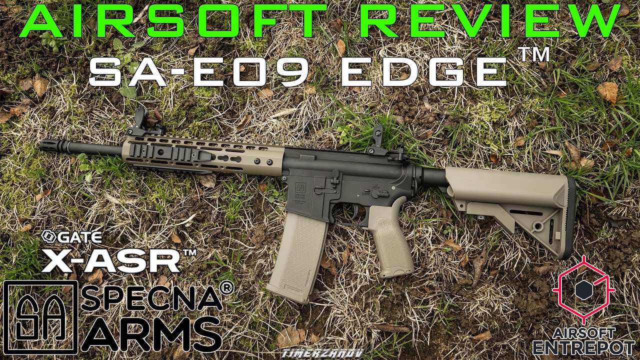 Airsoft Review #221 Specna Arms SA-E09 EDGE™ X-ASR Gate (M4) AEG (Airsoft Entrepot) [FR]