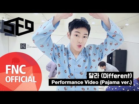 SF9 – 달라 (Different) Performance Video Pajama ver.