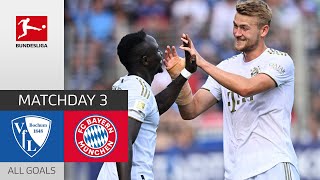 Mané & de Ligt Score in Goal Festival | VfL Bochum — FC Bayern München 0-7 | All Goals | Matchday 3
