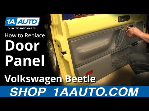 VW NEW BEETLE (MKIV) - Door Panel Replacement