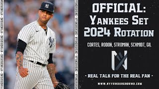 BREAKING NEWS: New York Yankees Set 2024 Rotation