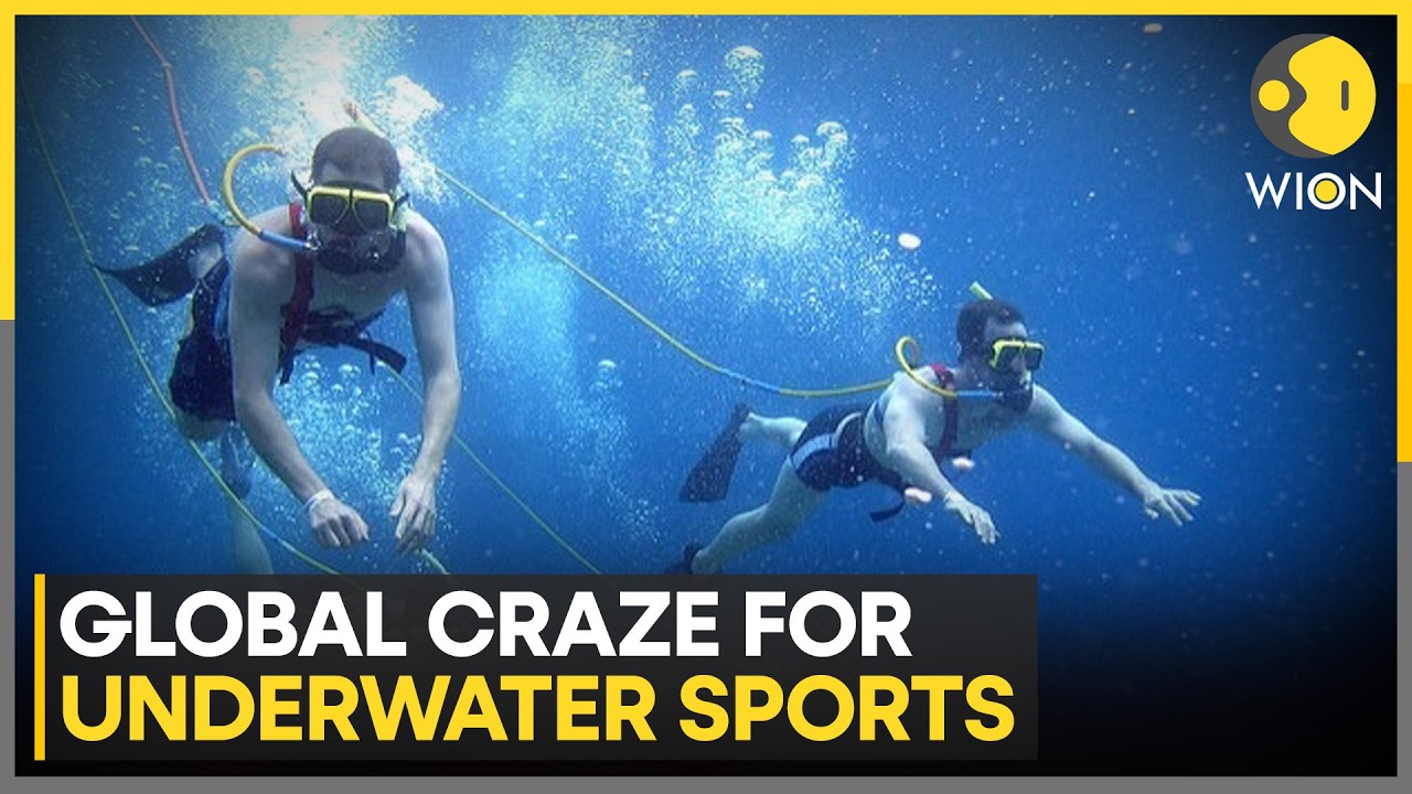 Underwater Sports: Sports Enthusiasts Trade Traditional Fields For Deep End | WION