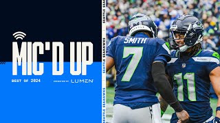 Best Mic'd Up Moments From The Seahawks' 2024 Season