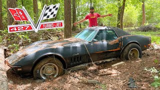 Epic Forest Find: ULTRA‑RARE ’68 427 Corvette—And It’s FOR SALE!