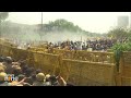 Police Deploys Water Cannon on Protesters in Mohali Demonstrating Against CM Kejriwal’s Detention  - 01:38 min - News - Video
