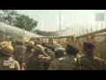 Police Deploys Water Cannon on Protesters in Mohali Demonstrating Against CM Kejriwal’s Detention