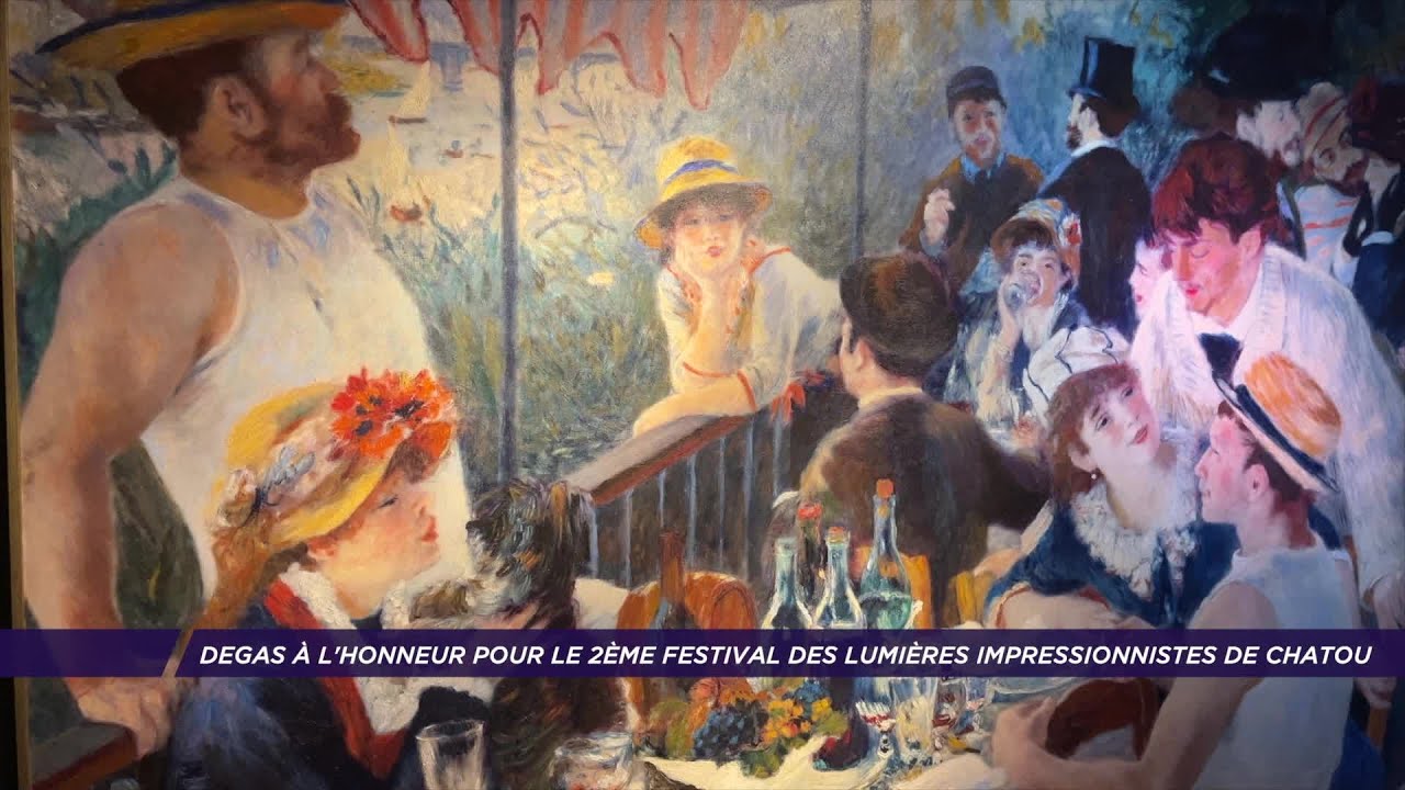 Yvelines | Degas à l’honneur pour le 2ème Festival des Lumières Impressionnistes de Chatou