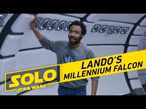 Solo: A Star Wars Story | Tour The Millennium Falcon with Donald Glover