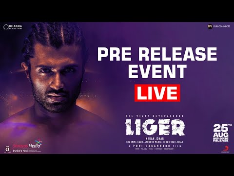 Liger Pre-Release event live- Vijay Deverakonda, Ananya Panday, Puri Jagannadh
