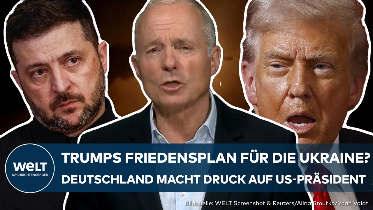UKRAINE-KRIEG: Selenskyj will mit USA über Tomahawks verhandeln! Deutschland macht Druck auf Trump