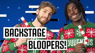 Backstage at the Juventus Christmas Advert! | Bloopers & Laughs! | Juventus