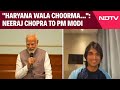 PM Modi Latest News | Neeraj Chopras Interaction With PM Modi: Haryana Wala Choorma Khilayenge