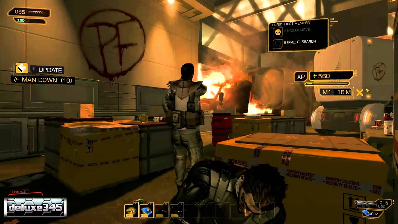 Deus Ex Human Revolution Gameplay PC HD YouTube