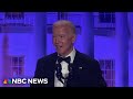 Biden slams Trump at White House Correspondents’ Dinner, Trump swiftly reacts