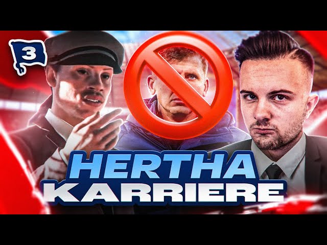 Seguin SUSPENDIERT 🤬 1. KRISE für RAMMEL… 😳 EA FC 25 Hertha Karrieremodus #3