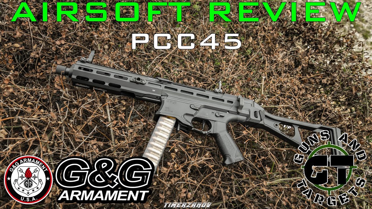 Airsoft Review #56 PCC45 ETU G&G Armament (GUNS AND TARGETS)