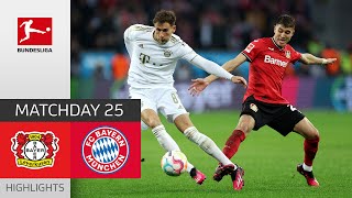 Bayer 04 Leverkusen — FC Bayern München 2-1 | Highlights | Matchday 25 – Bundesliga 2022/23