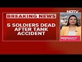 Ladakah Tank Accident | 5 Soldiers Killed In Tank Mishap Near Line Of Actual Control In Ladakh  - 01:47 min - News - Video