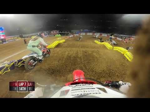 GoPro: Vince Friese - 2021 Monster Energy Supercross - Houston 1 - 450 Main Event Highlights