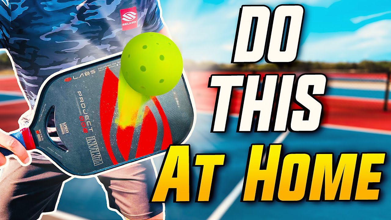 10 SUPER EFFECTIVE Pickleball Drills To Do At Home