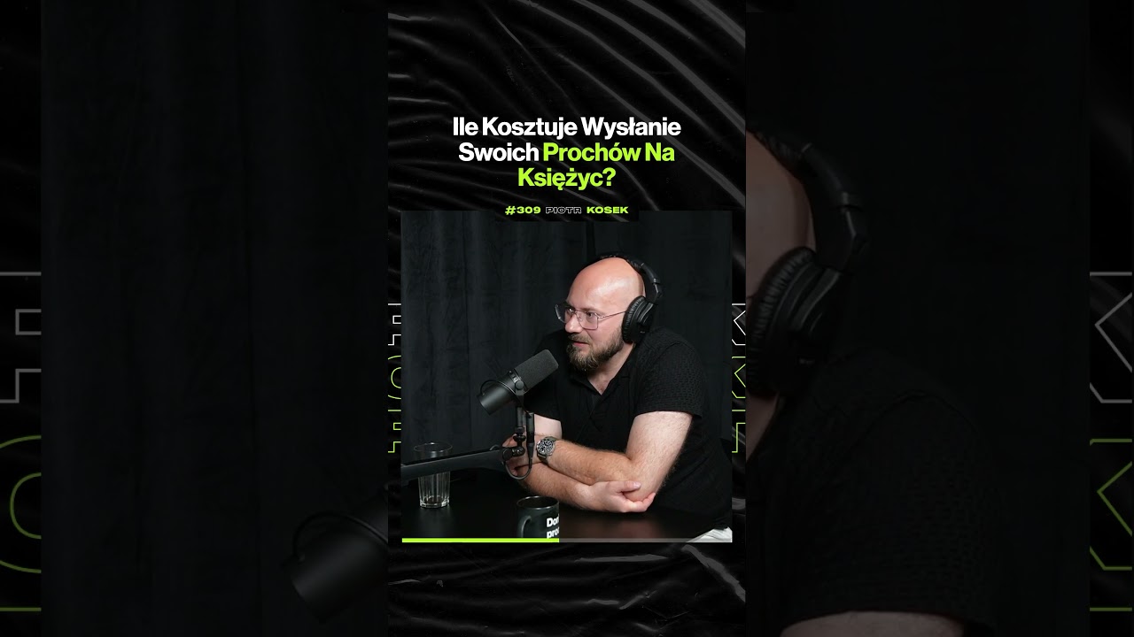 Ile Kosztuje Wysłanie Swoich Prochów Na Księżyc – ft. Piotr Kosek (premiera w niedzielę o 19:00)