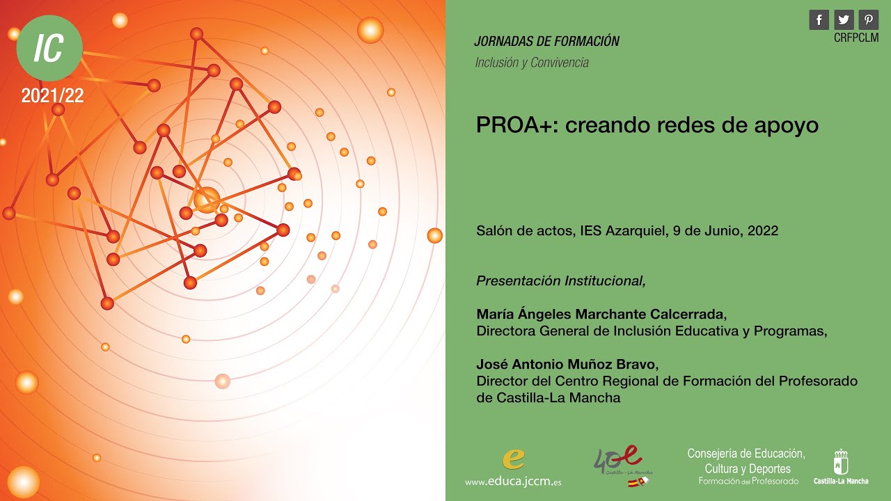 #Jornadas_CRFPCLM: Jornadas PROA+ - Presentación Institucional