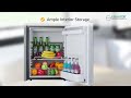 Equator 2.8 cu. Ft. 80L 12V/DC RV Built-in Refrigerator w/Freezer, Anti-Vibration, reversible door, Stainless