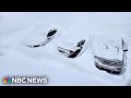More snow expected after blizzard hits Californias Sierra Nevada mountains