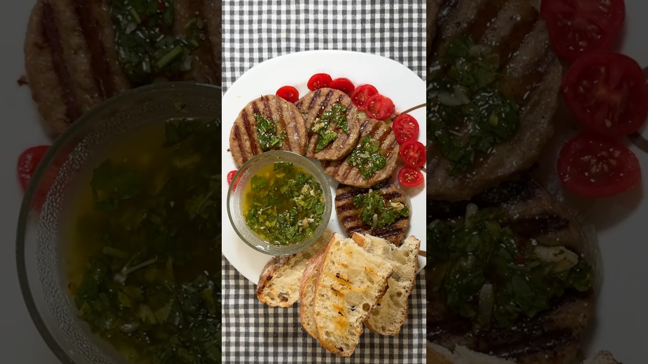 Čimi & Čury s pleskanicou 🍺 (Chimichurry) @salente #ostravskygastrošef #chimichurri