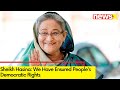 We Have Established Peoples Democratic Rights | Bangladesh PM Sheikh Hasina Ahead Of Polls