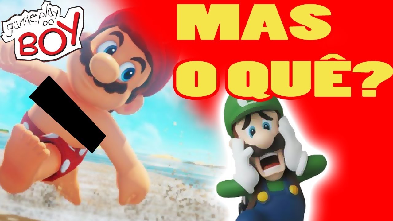 MARIO VIROU SIMBOLO SEXUAL? - Gameplay do Boy