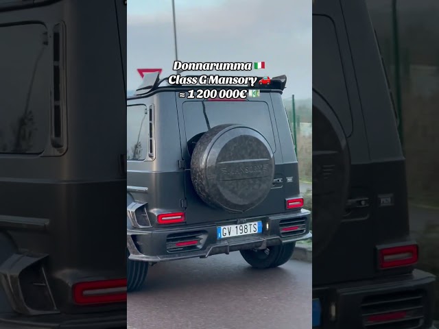 Le prix des voitures de Donnarumma 🇮🇹 #psg #automobile #parissaintgermainowner #nouvellespsg