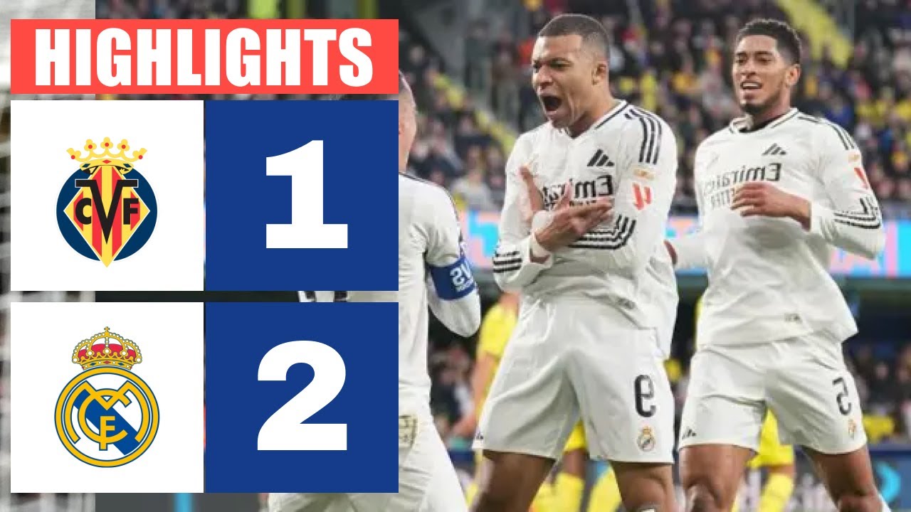 🔴 EN VIVO: Villarreal vs Real Madrid | Liga de Campeones 2024/25 | Simulación de partido completo