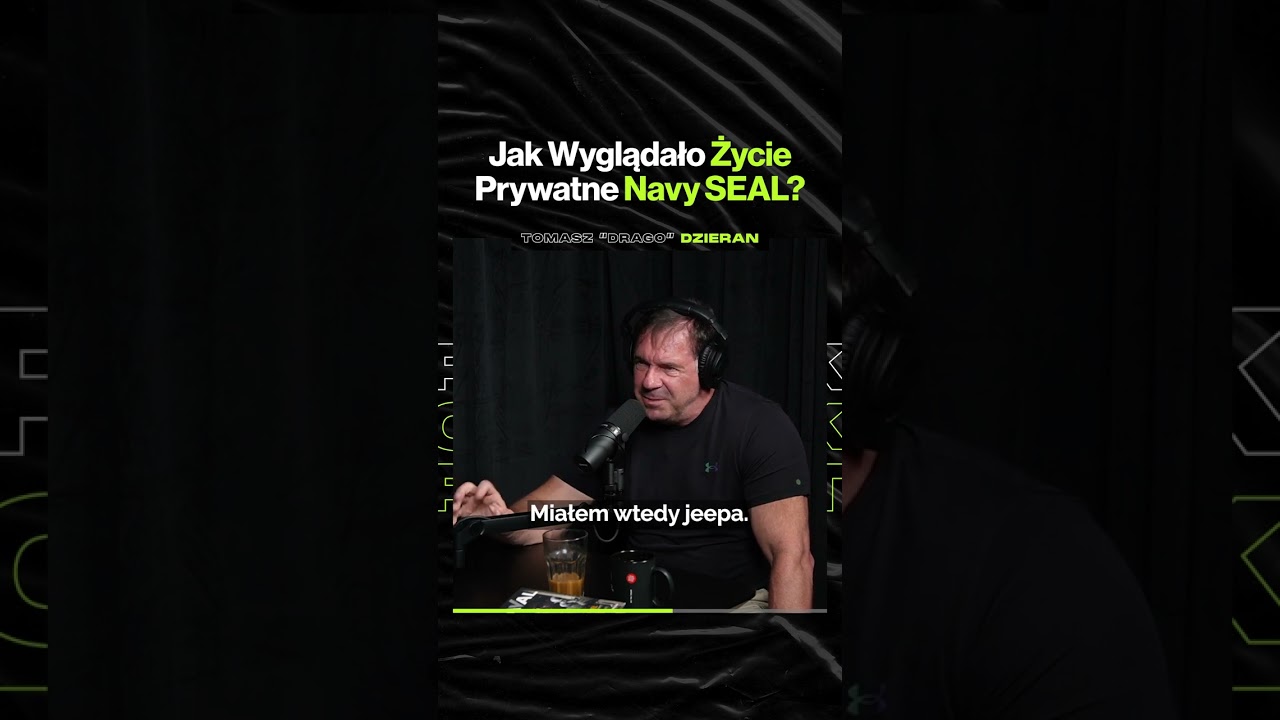 Jak Wyglądało Życie Prywatne Navy SEAL? – ft. Tomasz "Drago" Dzieran