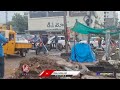 Hyderabad Rain Updates : Heavy Traffic Jam In Vanasthalipuram Due To Heavy Rain | V6 News  - 03:47 min - News - Video